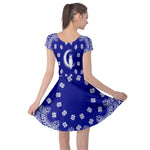 Bandana Cs'up Cap Sleeve Dress