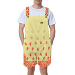 BANDANA GRADIENT Unisex Shorts Suspender Jumpsuit