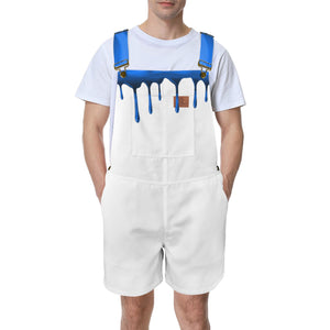 LEAN DRINK Unisex Shorts Suspender Jumpsuit