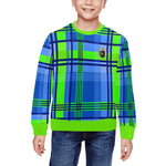 MADRAS Crewneck Sweatshirt for Kids