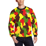 Diaspora camouflage Crewneck Sweatshirt for Men