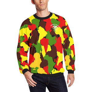 Diaspora camouflage Crewneck Sweatshirt for Men