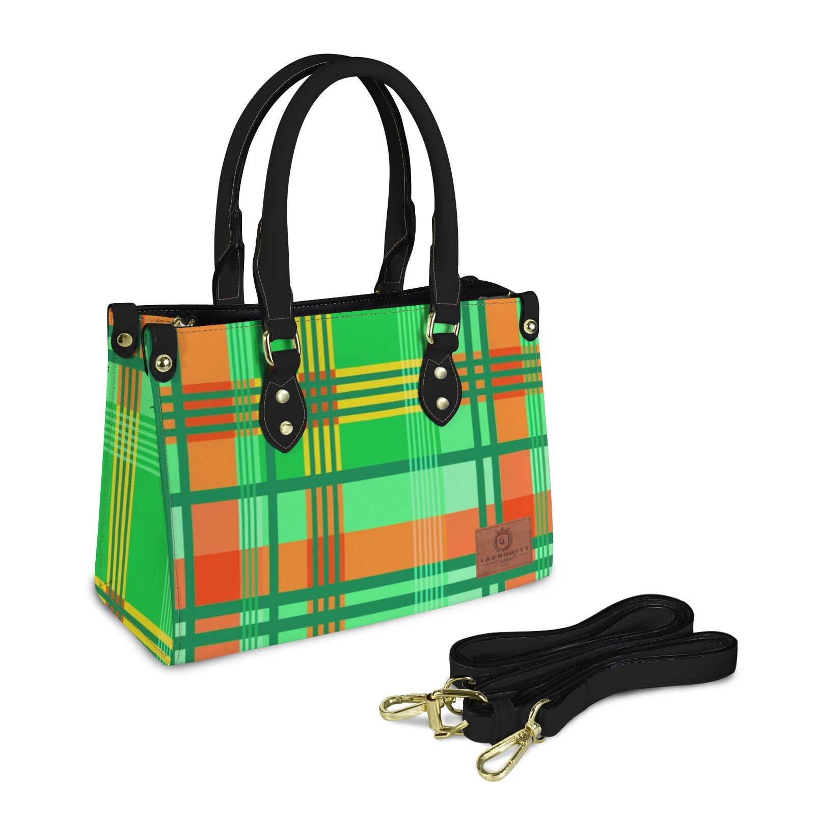 MADRAS Leather Handbag-Small