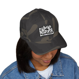 Nubian By Nature Embroidered Cap - Stylish Closed-Back Hat for Nature Lovers