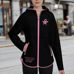CONTRE LE CANCER Women's Full Zip Fleece Jacket