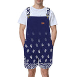 BANDANA GRADIENT Unisex Shorts Suspender Jumpsuit
