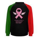 CONTRE LE CANCER Women's Raglan Crewneck Sweatshirt