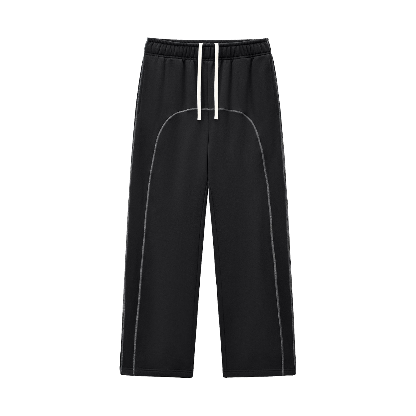 LCC SPORT Contrast-Stitched Fleece Sweatpants