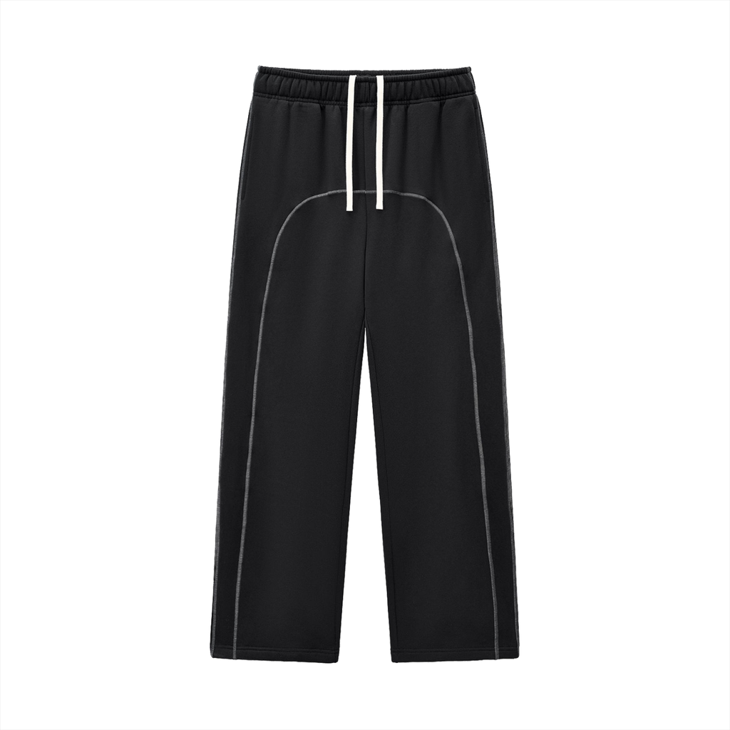 LCC SPORT Contrast-Stitched Fleece Sweatpants