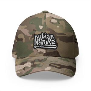 Nubian By Nature Embroidered Cap - Stylish Closed-Back Hat for Nature Lovers