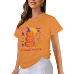 HALLOWEEN Women's Glow in the Dark T-shirt (Front Printing)