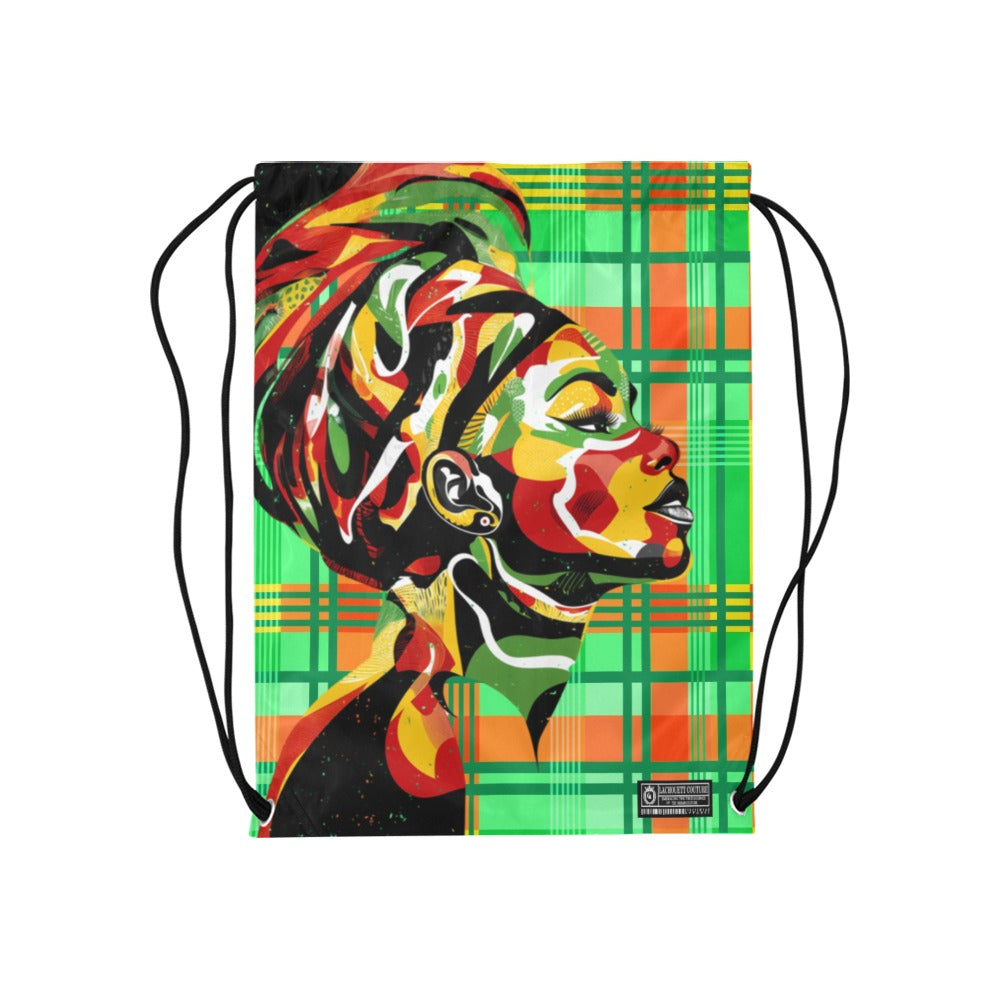 MADRAS CHWITY Medium Drawstring Bag Model