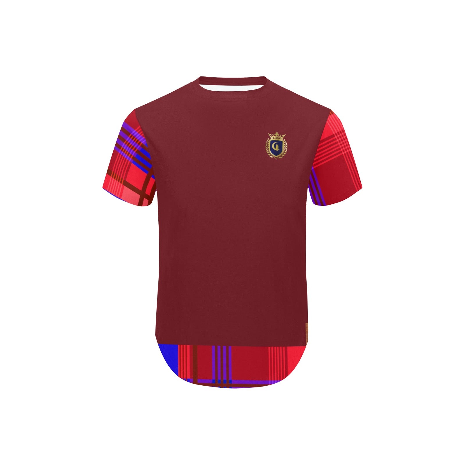 MADRAS Men's Curved Hem T-Shirt