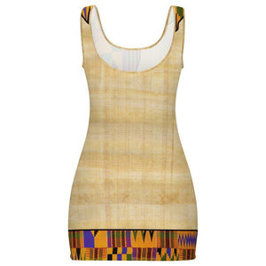 NIL VALLEY Sunmer  Bodycon Tank  Dress