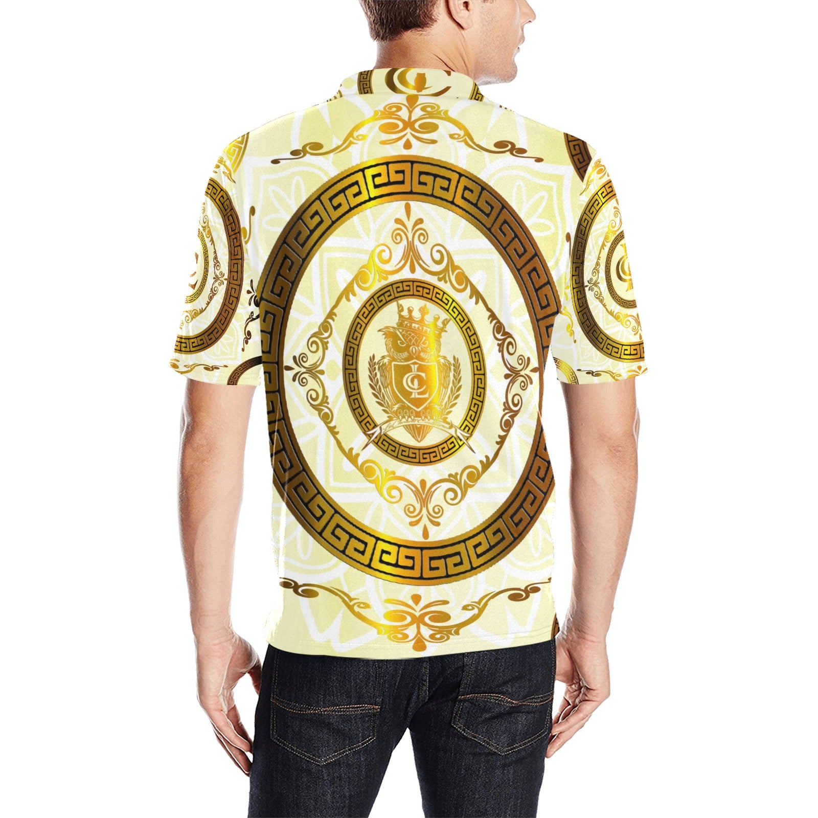 LCC RICH Print Polo Shirt