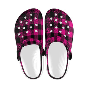 DUSTY PLAID Clogs for Adults