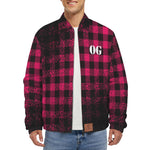 JUST KEEPIN GANGSTA Men's  Collar Jacket