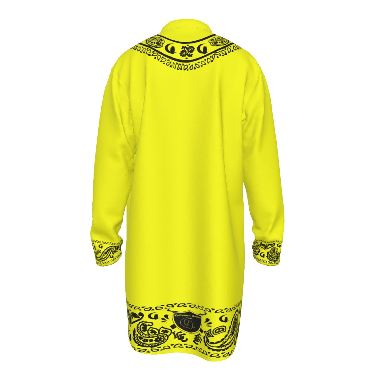 BANDANA SHIKI L.K Men's Stand-up Collar Long Shirt