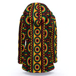 MUCLOTH JAH JAH Women's Hooded Double-Breasted Winter Coat With Fleece