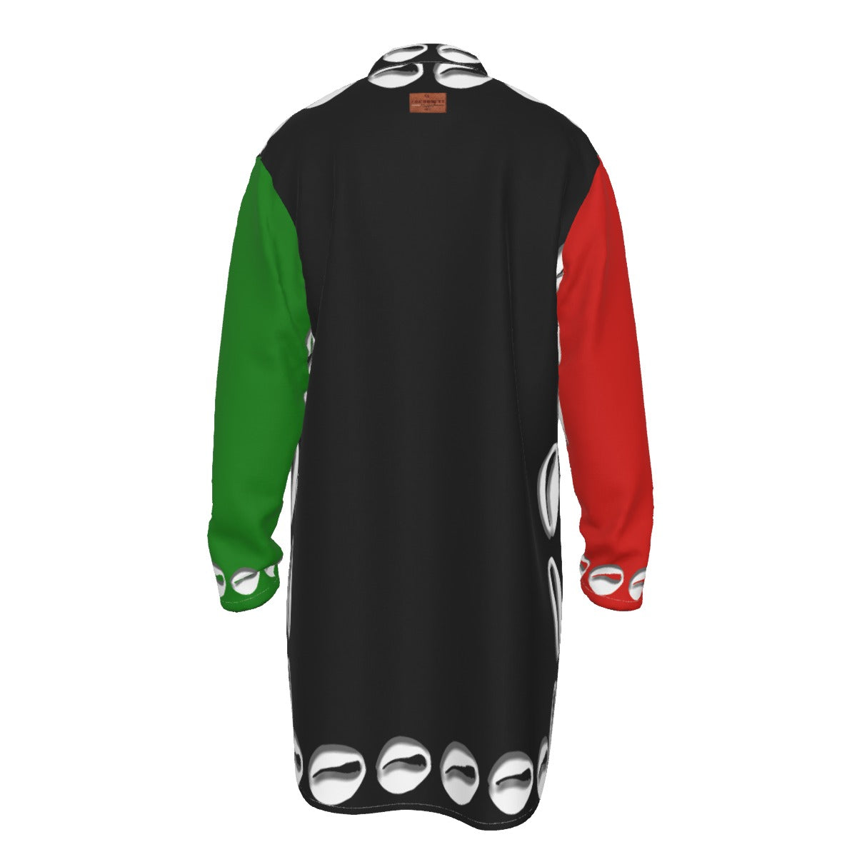 COWRIE SHELL RBG Men's Stand-up Collar Long Shirt