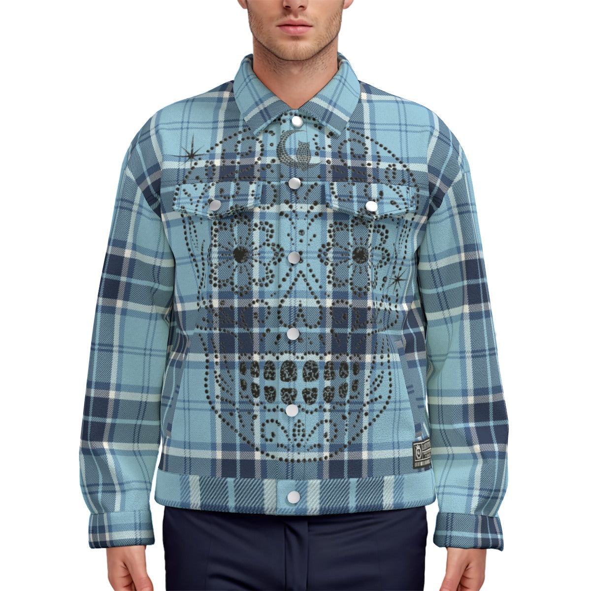 LOS CRIMINALES SKYBLUE Unisex Jacket Cotton