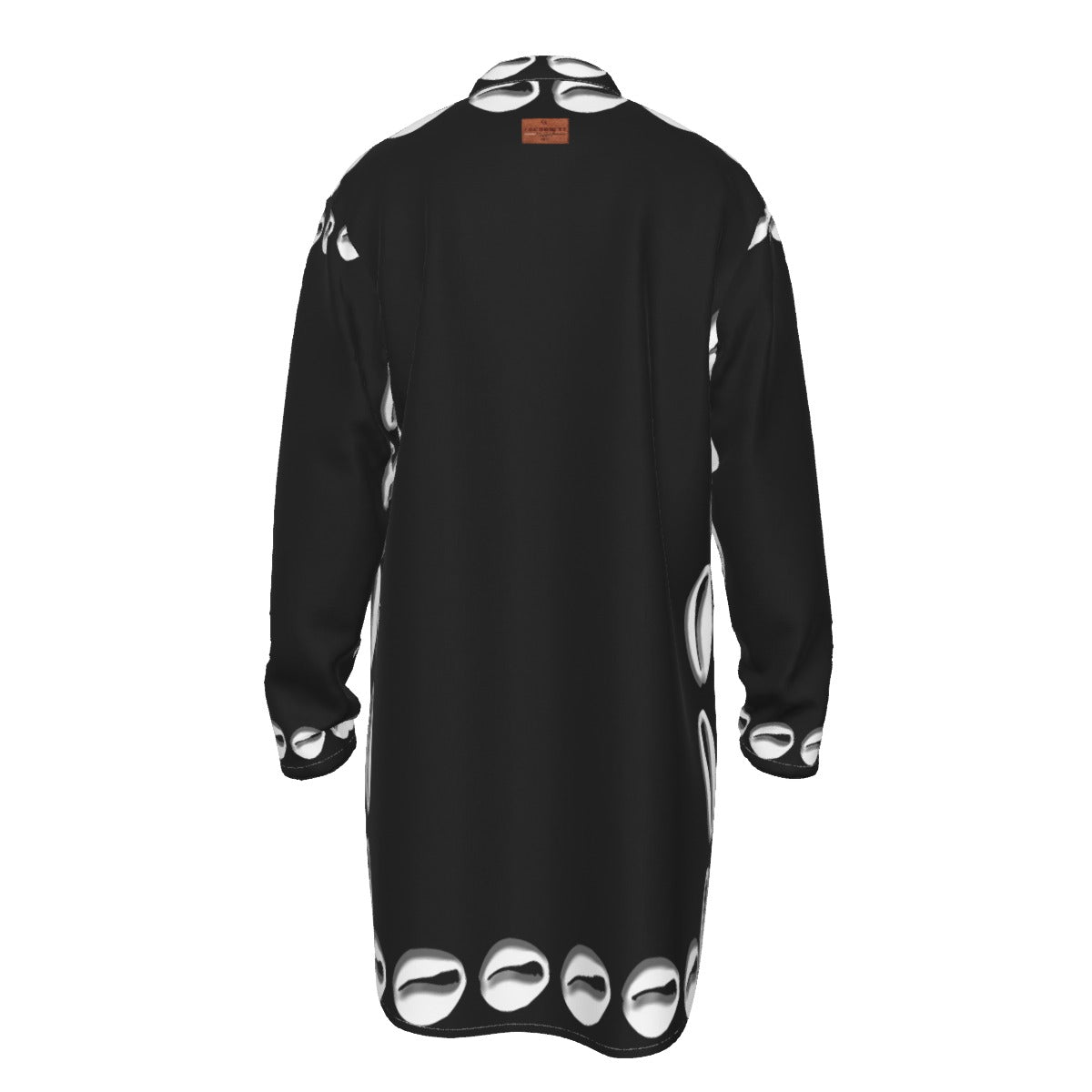 COWRIE SHELL Men's Stand-up Collar Long Shirt