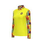KENTE YLW Women's Sports Jersey With Long Sleeve