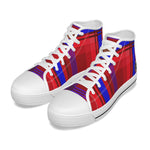 MADRAS RED Kid's Canvas Shoes