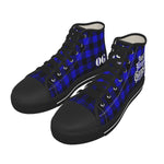 JUST KEEPIN GANGSTA BLUE Men's Canvas Shoes
