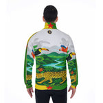 GUYANE AMAZONIE WHT Men's Stand Collar Jacket