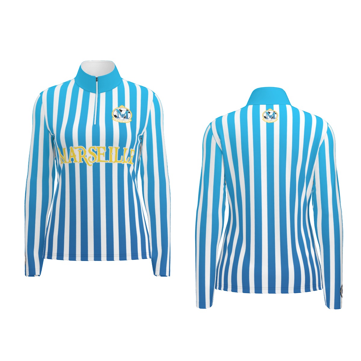 MARSEILLE Women's Sports Jersey With Long Sleeve