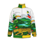GUYANE AMAZONIE WHT Men's Stand Collar Jacket