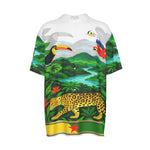 GUYANE AMAZONIE WHT Men's Silk Shirt