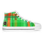 MADRAS GREEN Kid's Canvas Shoes