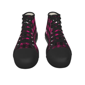 JUST KEEPIN GANGSTA GRAPES Men's Canvas Shoes