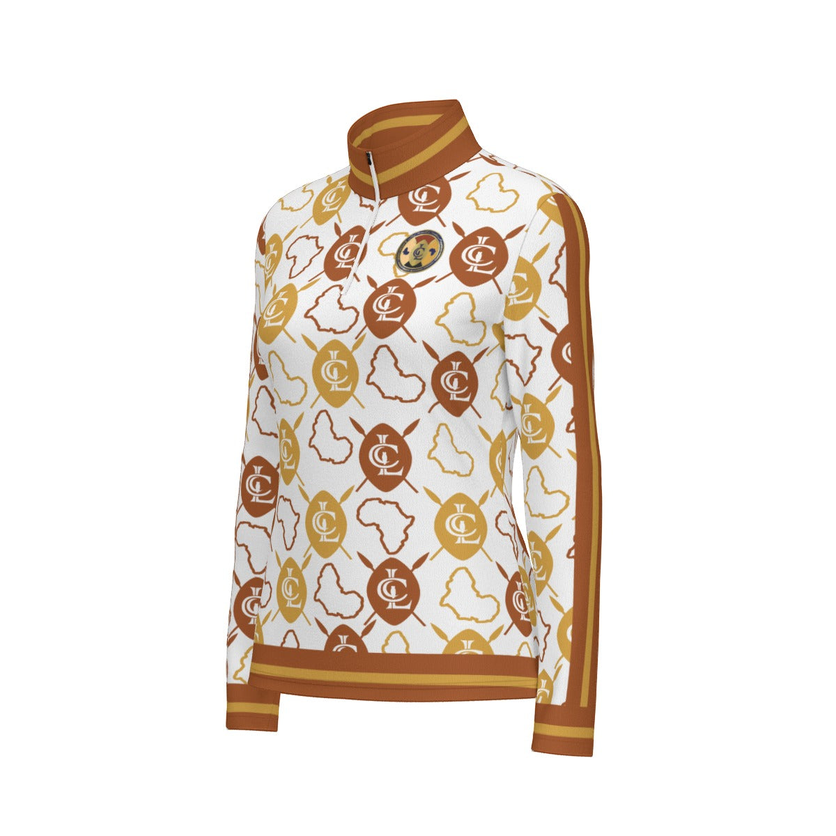 AFRICAN WARRIOR BOGOLAN Women's Sports Jersey Long Sleeve