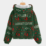 UGLY XMAS HOLY Kid’s Borg Fleece Sweatshirt With Ear