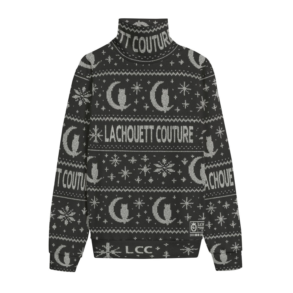 UGLY XMAS BLC Unisex Turtleneck Knitted Sweater