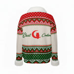 LCC KNITTED XMAS Women's Faux Knit V-Neck Sweater