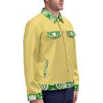 OG STYLE GREEN Unisex Lapel Jacket