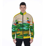 GUYANE AMAZONIE PINK Men's Stand Collar Jacket