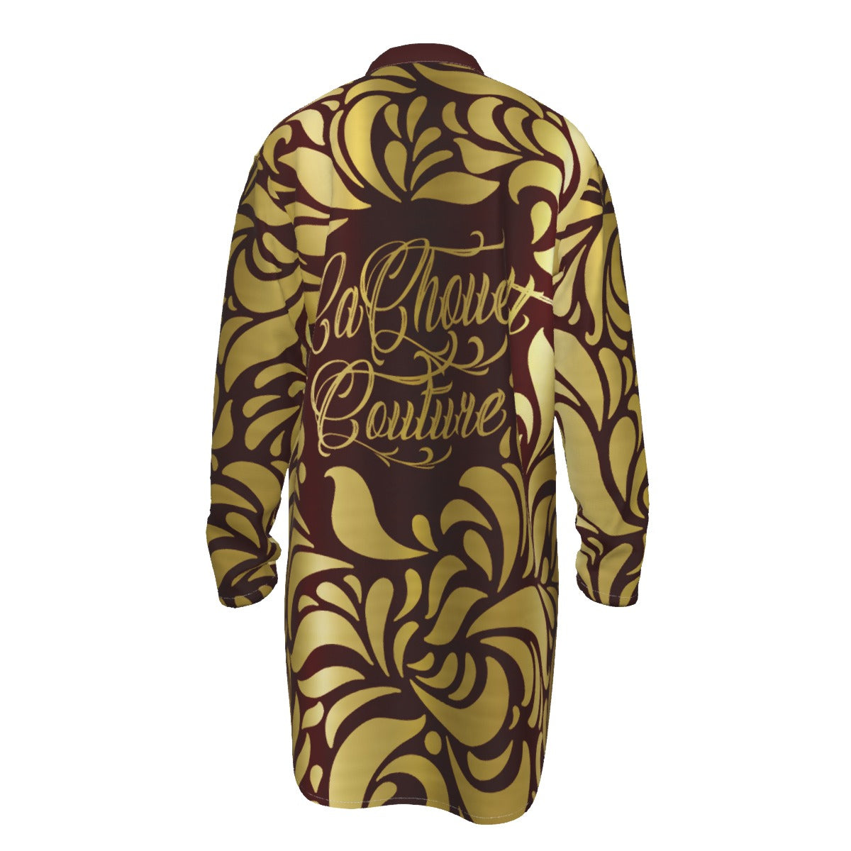 GORGIOUS BRDX Men's Stand-up Collar Long Shirt