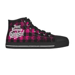 JUST KEEPIN GANGSTA GRAPES Men's Canvas Shoes