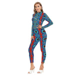 AFRICAN ELITE BRDX Women's Long-sleeved  Jumpsuit