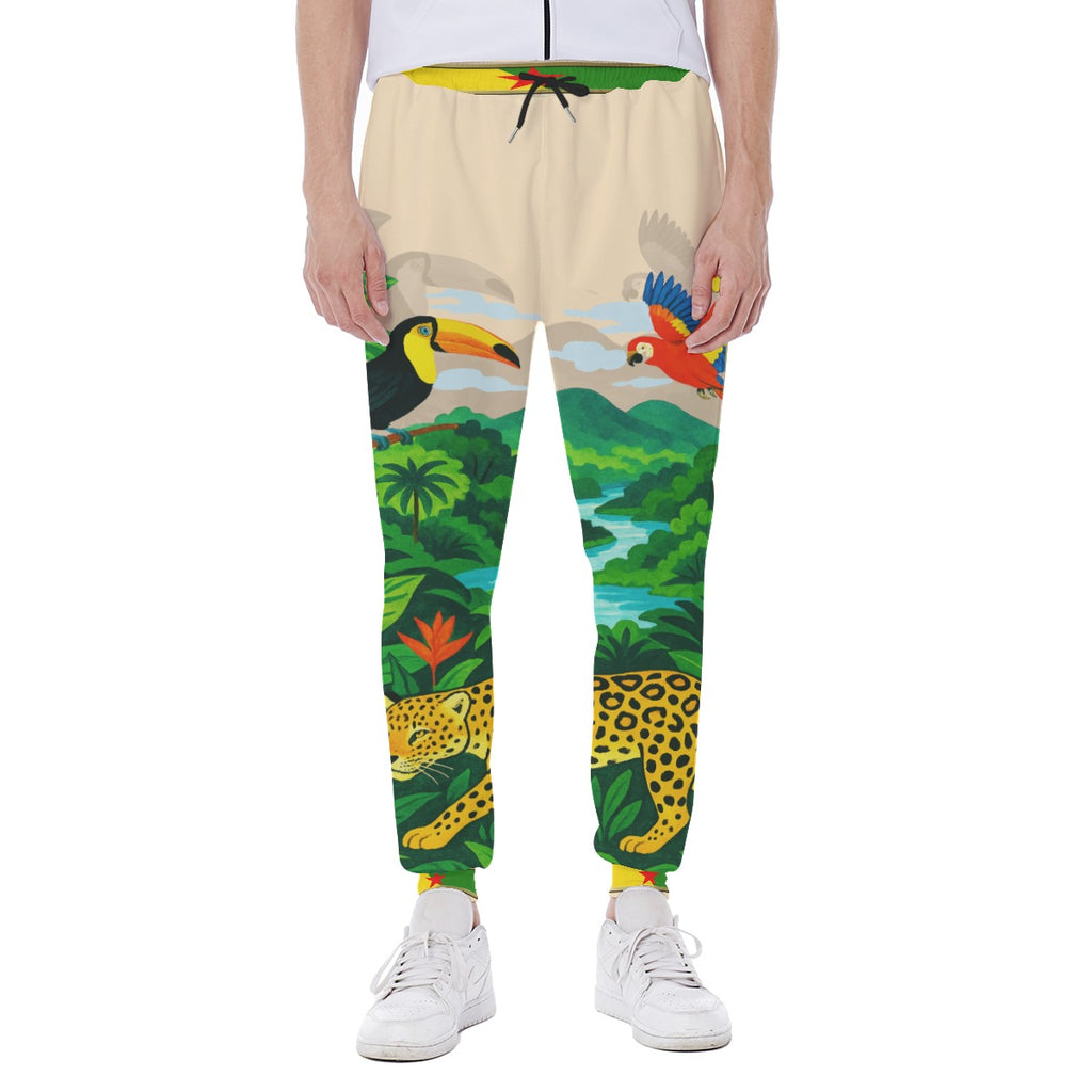 GUYANE AMAZONIE CREAM Men's Sweatpants