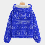 UGLY XMAS BLUE Kid’s Borg Fleece Sweatshirt With Ear