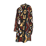 LCC BOGOLAN Men's Stand-up Collar Long Shirt