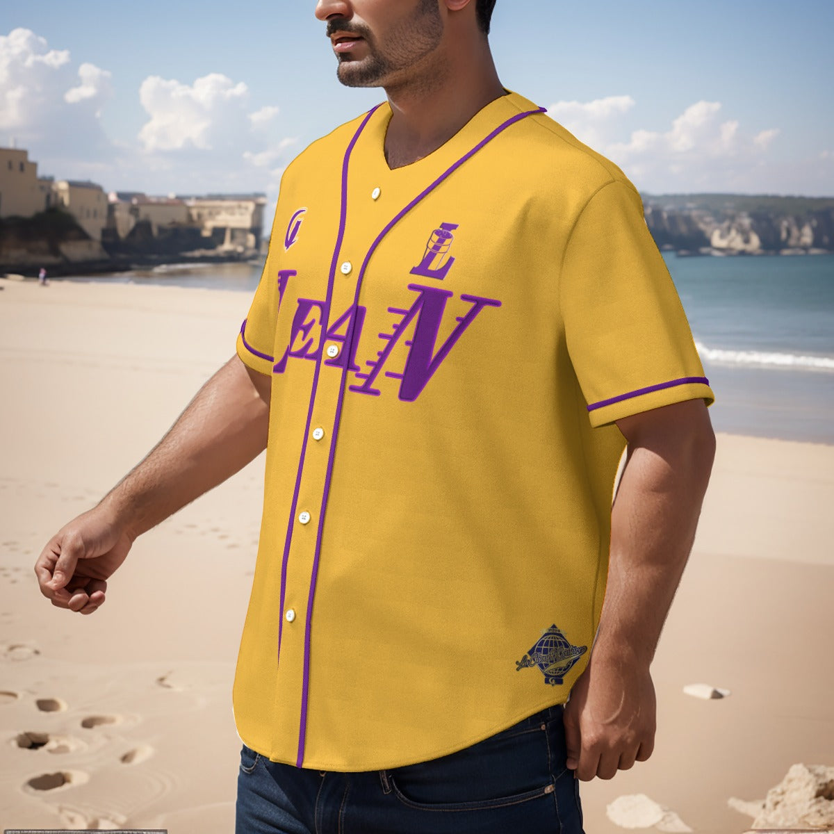 LEAN MAMBA Men's Baseball Jersey
