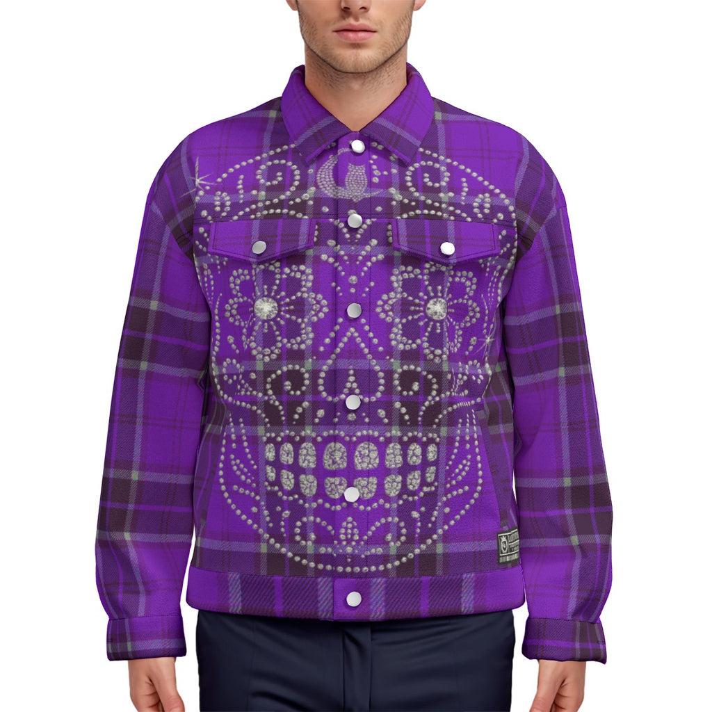 LOS CRIMINALES GRAPES Unisex Lapel Jacket Cotton