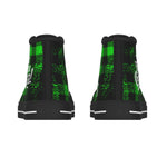 JUST KEEPIN GANGSTA GREEN Men's Canvas Shoes